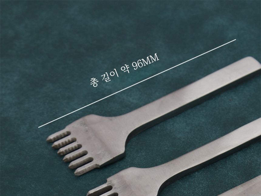 지갑 가죽 공예 바느질 작업 다이아몬드 치즐 세트/그리프/가죽공예/가죽공예도구/목타/치즐/다이아몬드치