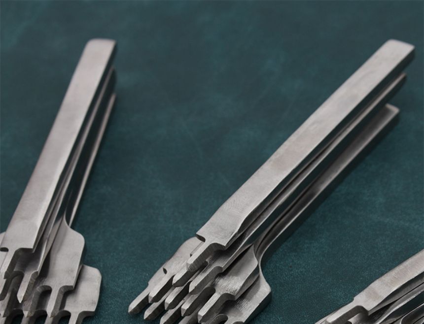 지갑 가죽 공예 바느질 작업 다이아몬드 치즐 세트/그리프/가죽공예/가죽공예도구/목타/치즐/다이아몬드치