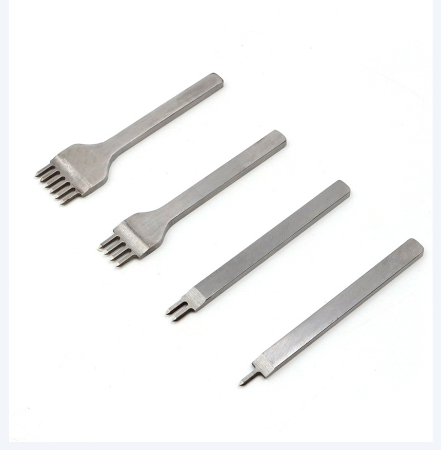 지갑 가죽 공예 바느질 작업 다이아몬드 치즐 세트/그리프/가죽공예/가죽공예도구/목타/치즐/다이아몬드치