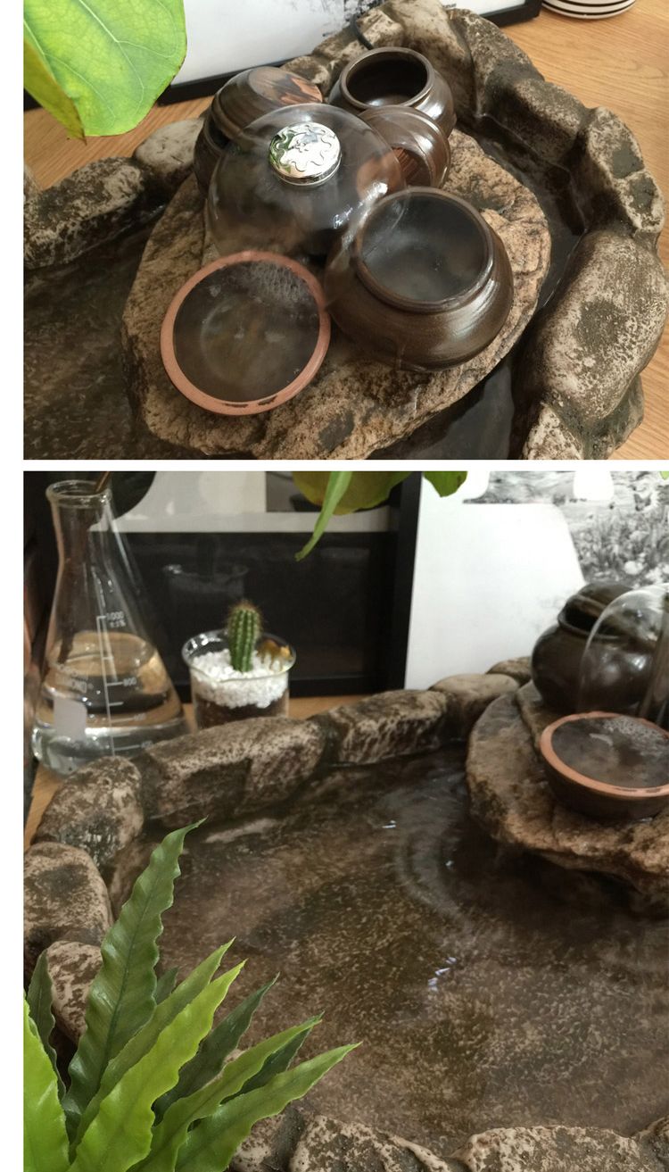 예품 실내정원_ 돌담 옹기종기 천연가습/실내정원/미니정원/가습정원/실내분수/실내분수대/천연가습기/실내