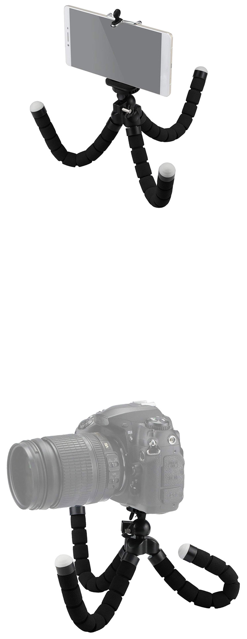 GOPRO9 호환 액션캠 관절 삼각대 대형 문어 고릴라/삼각대/캠삼각대/휴대폰삼각대/액션캡용삼각대/고프로삼