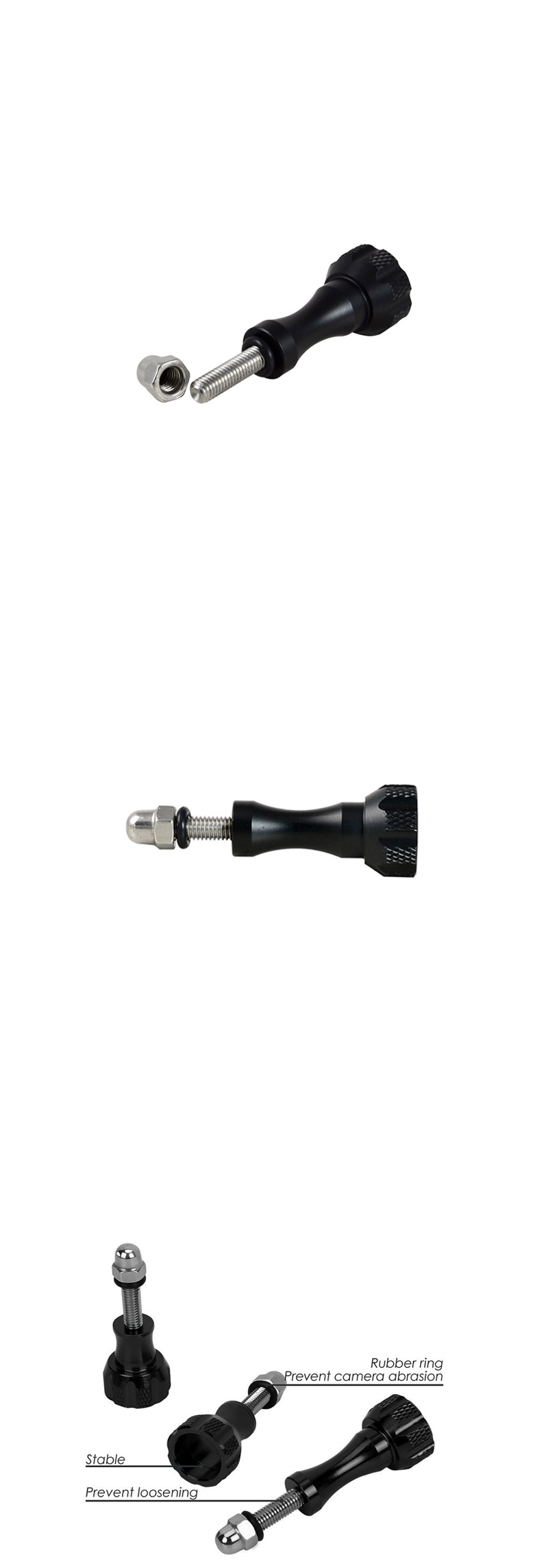 고프로9 호환 알미늄 스크류 아이언 나사 볼트 셋트/액션캠부품/카메라부품/액션캠나사/액션캠스크류/액션