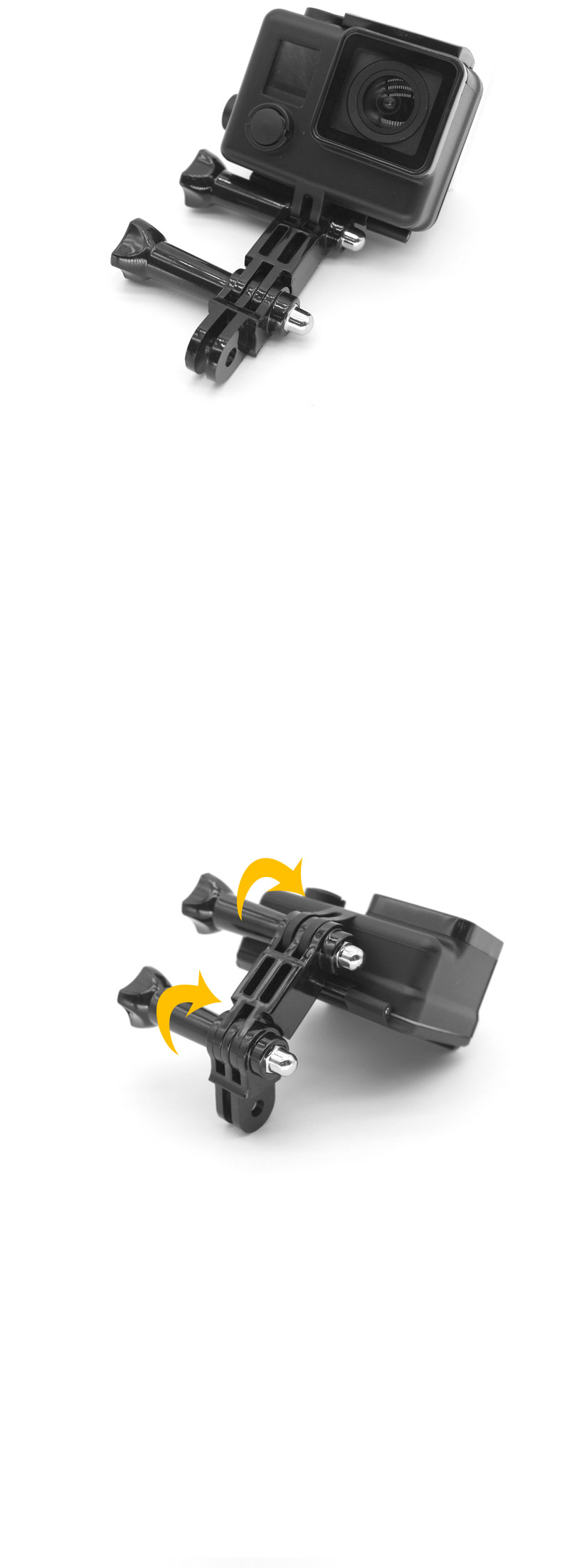 고프로9 호환 각도 변환 마운트 길이 연장 아답터/캠연장마운트/캠마운트/액션캠부품/카메라부품/액션캠나