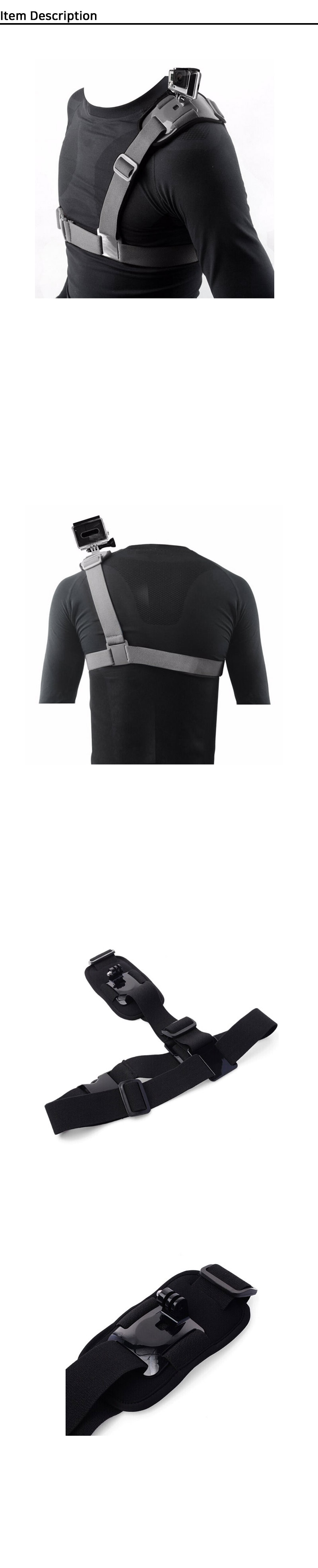 GOPRO9 호환 어깨 숄더 스트랩 마운트 하네스 벨트/고프로스트랩/액션캠바디스트랩/액션캠스트랩/액션캠끈/