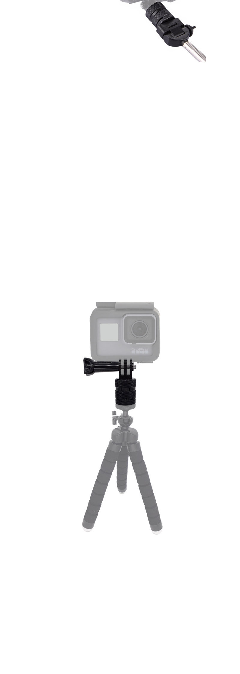 고프로9 호환 360도 회전 각도 방향 전환 어댑터 1 4/회전어댑터/캠회전어댑터/각도변경어댑터/각도변환어