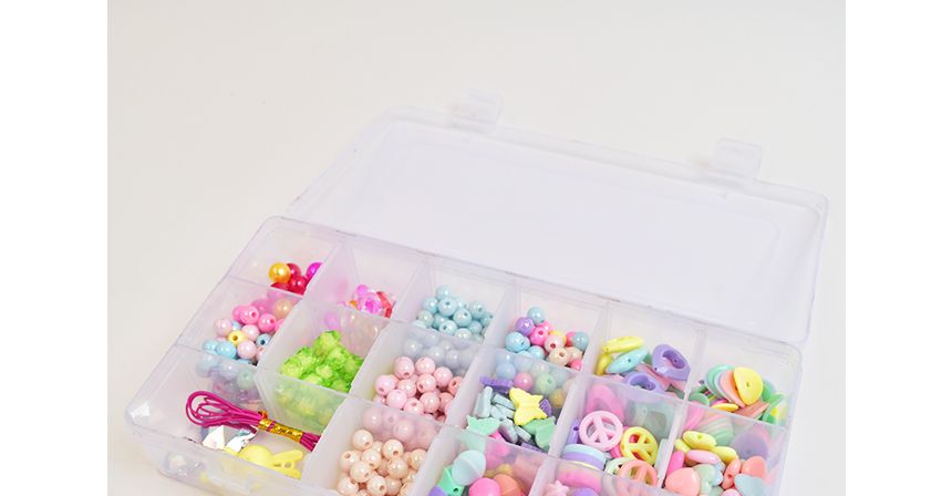 파스텔 구슬비즈 세트 악세서리 DIY/비즈/비즈공예/비즈재료/공작재료/공예재료/비즈만들기/팔찌만들기재료