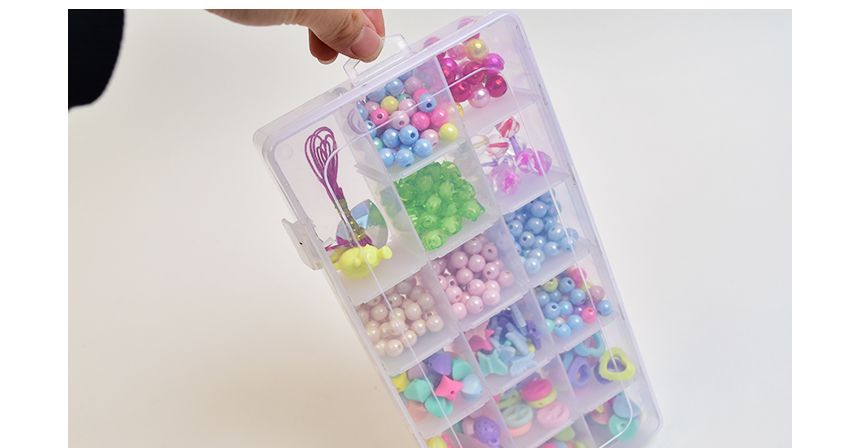 파스텔 구슬비즈 세트 악세서리 DIY/비즈/비즈공예/비즈재료/공작재료/공예재료/비즈만들기/팔찌만들기재료