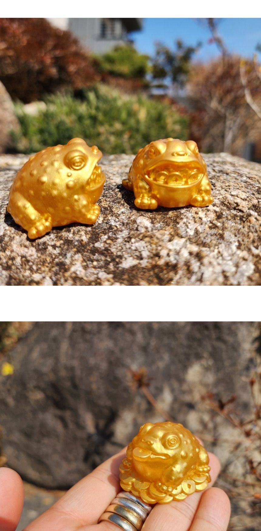 재물 황금 돈들어오는 두꺼비 장식 풍수 행운 금전 삼/부처님오신날/석가탄신일/불교염주/사월초파일/풍수/