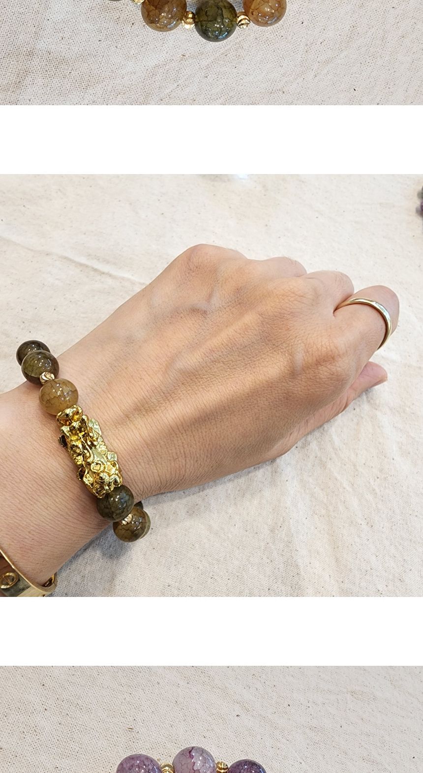 불교염주 금전 돈들어오는 황금 비휴 재물운 행운 성/부처님오신날/석가탄신일/불교염주/사월초파일/불교/