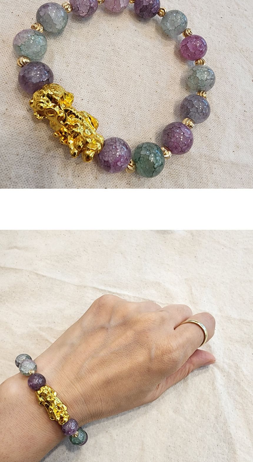 불교염주 금전 돈들어오는 황금 비휴 재물운 행운 성/부처님오신날/석가탄신일/불교염주/사월초파일/불교/