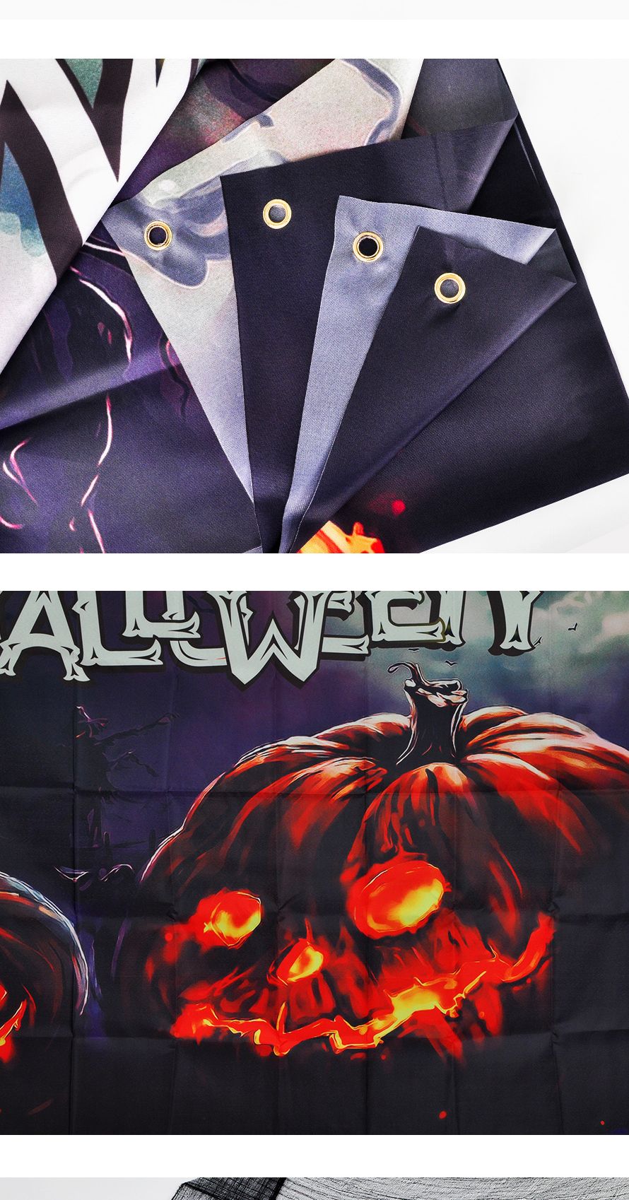 할로윈공포현수막(대형)펌프킨/할로윈/할로윈파티/할로윈데이/파티용품/파티가랜드/파티장식/가랜드/배너/