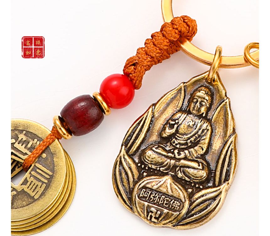 천수관음보살/키링/불교키링/불교키홀더/풍수선물/풍수키링/액막이/장식품/절/기념품/소품샵/합장키링/공덕