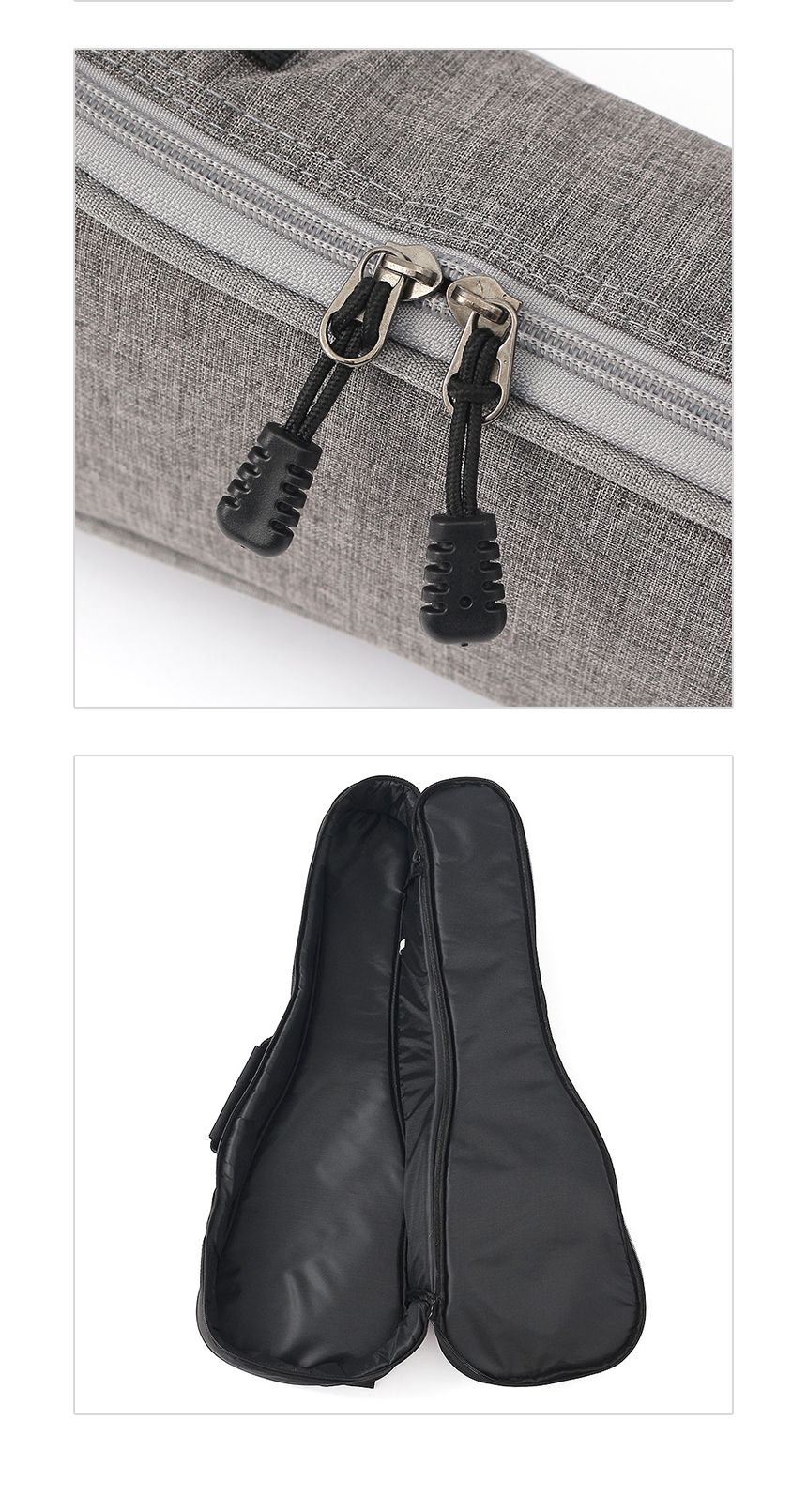 콘서트 우쿨렐레 케이스 (그레이) DK17/우쿠렐레가방/우크렐라가방/우쿠랠라가방/우크랠라가방/우쿨렐라케