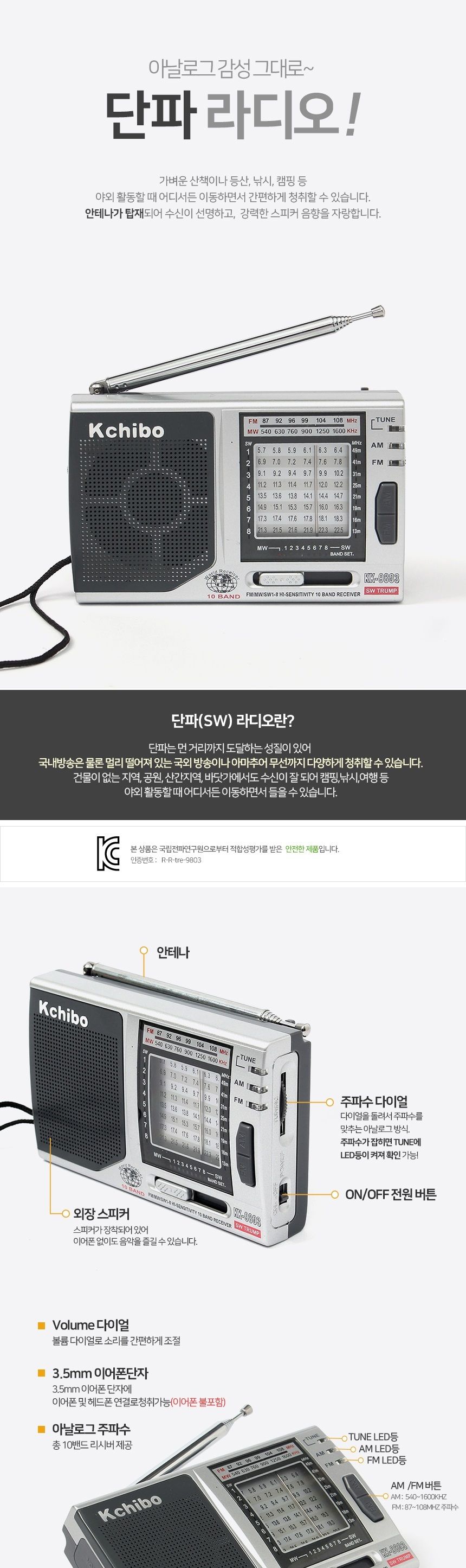 아날로그 클래식 AMFM 단파 라디오 radio 래디오/라디오/등산용품/등산용라디오/재난라디오/재난용라디오/