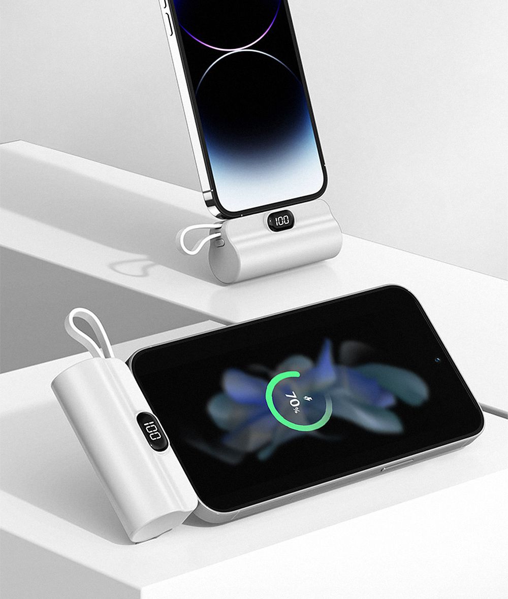 소형보조배터리/일체형보조배터리/C타입배터리/휴대용보조배터리/슬림형보조배터리/가벼운보조배터리/일체