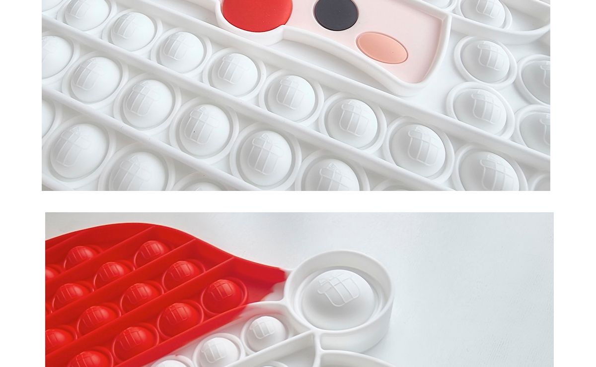 산타클로스 초대형 팝잇 푸쉬팝 팝잇 장난감/뽁뽁이/뽁뽁이장난감/팝잇장난감/감각장난감/모양팝잇/대형푸