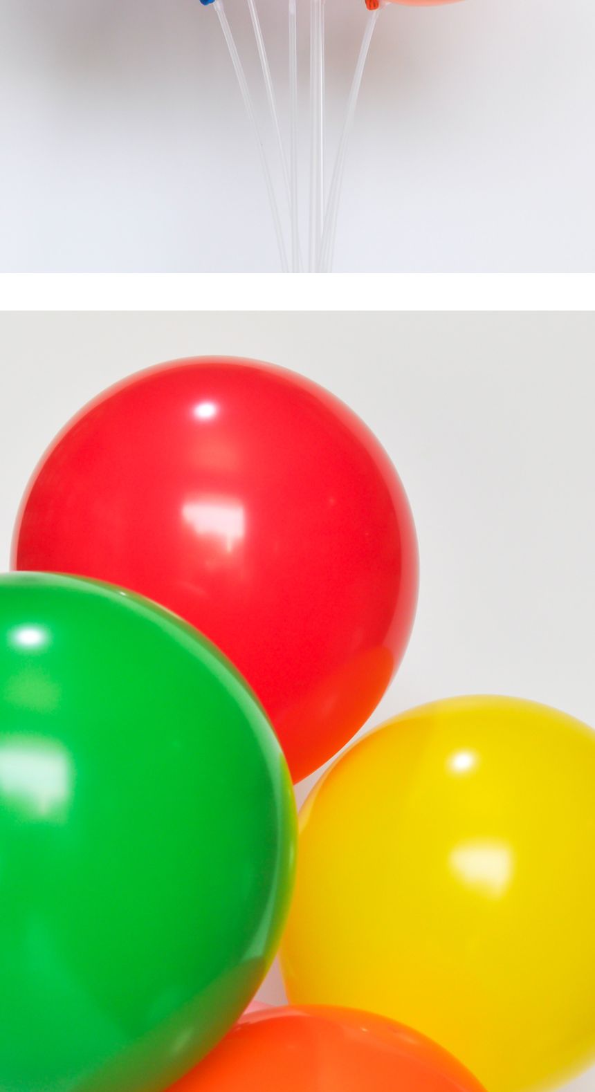 풍선꽂이장식세트130cm(레인보우파티)/풍선스탠드/풍선스틱/고무풍선/풍선장식/파티장식/생일파티/파티용품