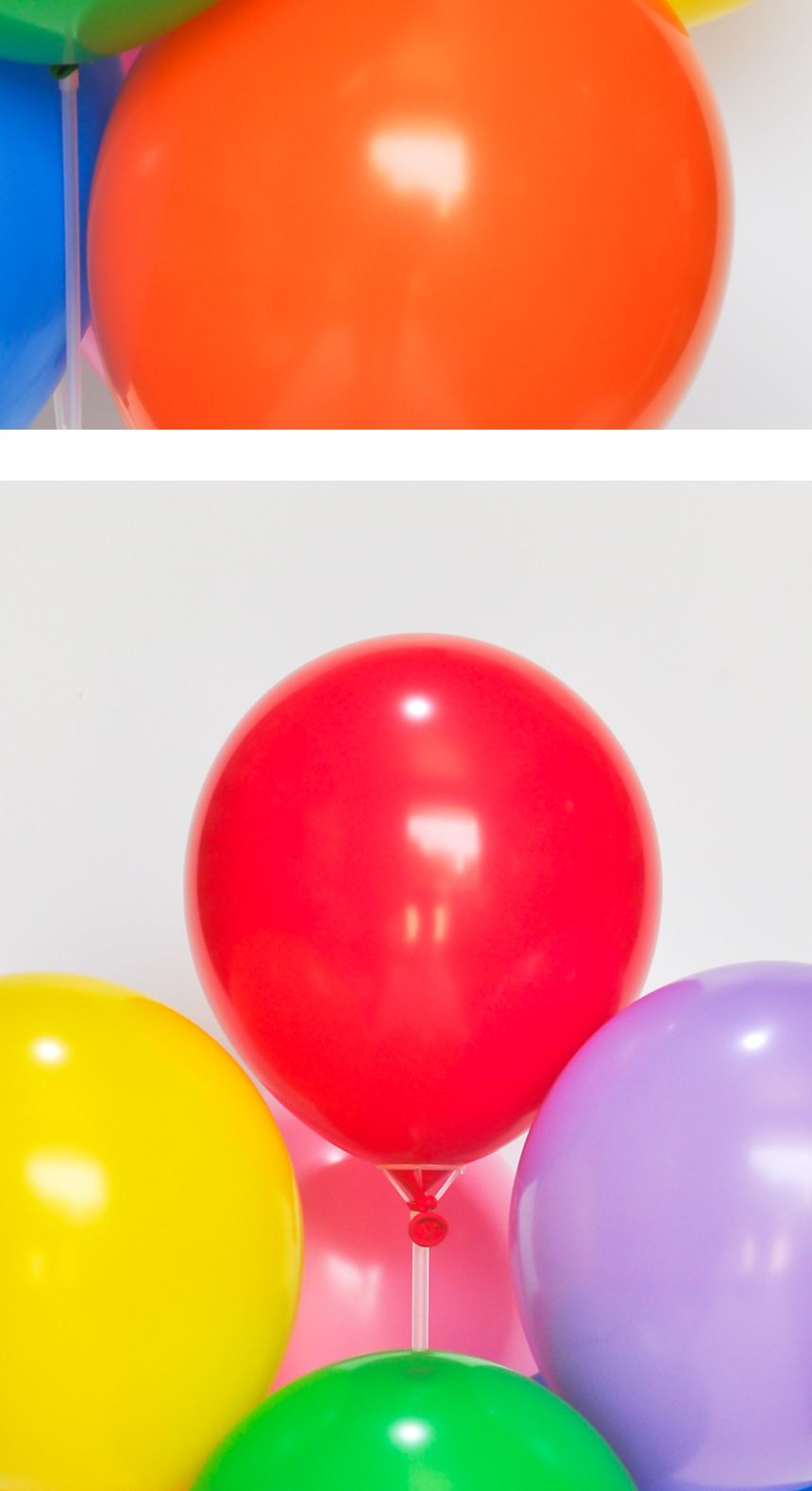 풍선꽂이장식세트130cm(레인보우파티)/풍선스탠드/풍선스틱/고무풍선/풍선장식/파티장식/생일파티/파티용품