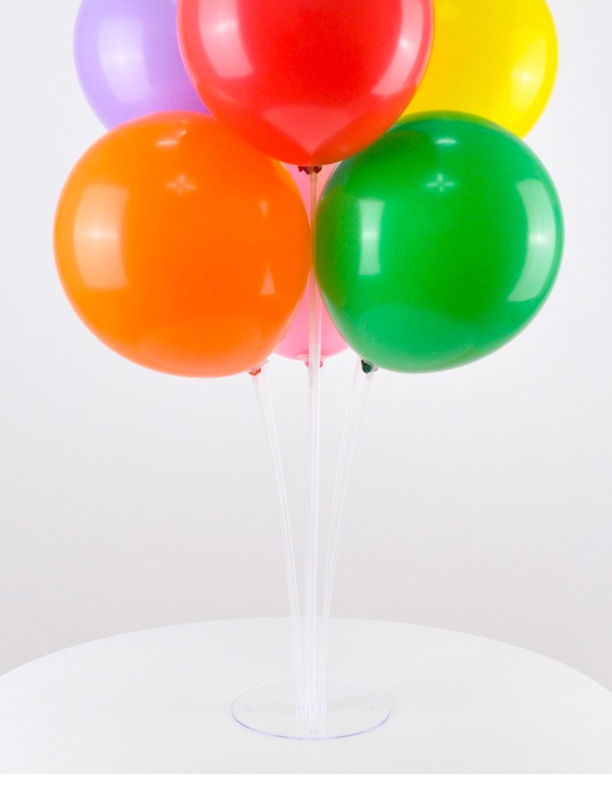 풍선꽂이장식세트70cm(레인보우파티)/풍선스탠드/풍선스틱/고무풍선/풍선장식/파티장식/생일파티/파티용품/