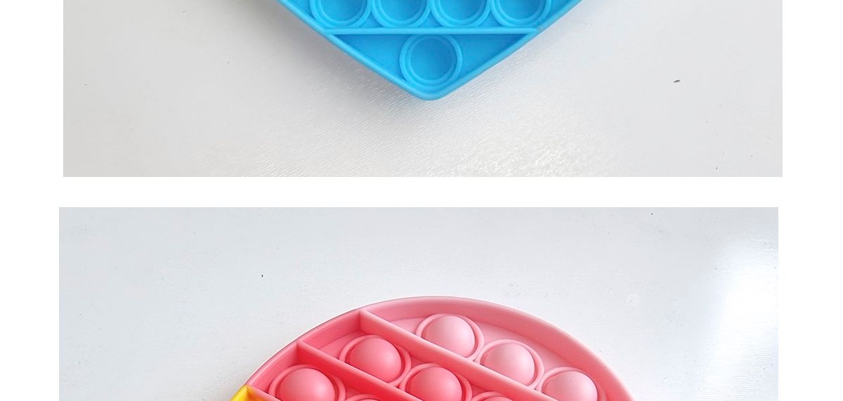 파스텔 레인보우 중형 하트 초대형 팝잇 푸쉬팝 팝잇/뽁뽁이/뽁뽁이장난감/팝잇장난감/감각장난감/모양팝잇