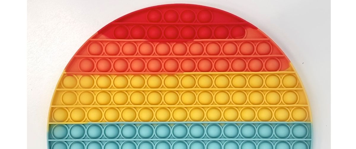 레인보우 대형 동그라미 초대형 팝잇 푸쉬팝 팝잇/뽁뽁이/뽁뽁이장난감/팝잇장난감/감각장난감/모양팝잇/대