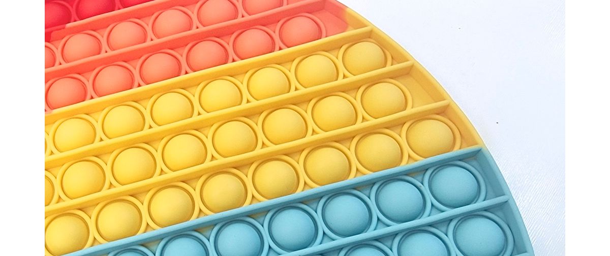 레인보우 대형 동그라미 초대형 팝잇 푸쉬팝 팝잇/뽁뽁이/뽁뽁이장난감/팝잇장난감/감각장난감/모양팝잇/대