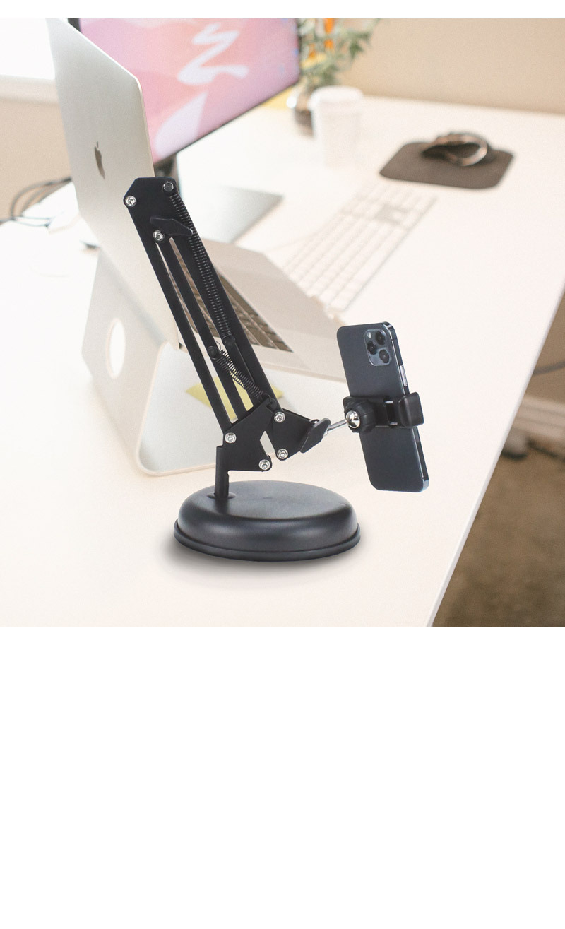 1인방송용품/자바라폰거치대/휴대폰거치대/핸드폰거치대/관절폰거치대/거치대/유투브장비/책상폰거치대/접