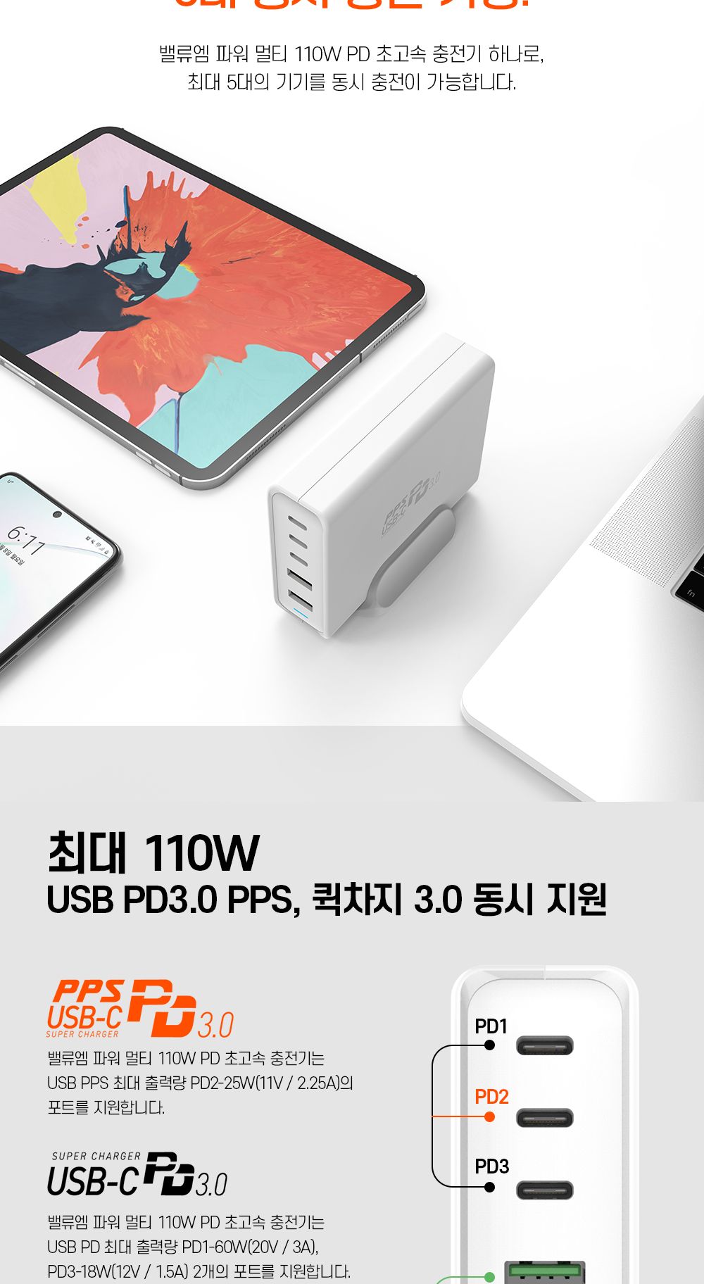 5포트충전기/업소용고속충전기/멀티고속충전/고속멀티충전기/C타입충전기/C형충전기/고속멀티충전/충전기/