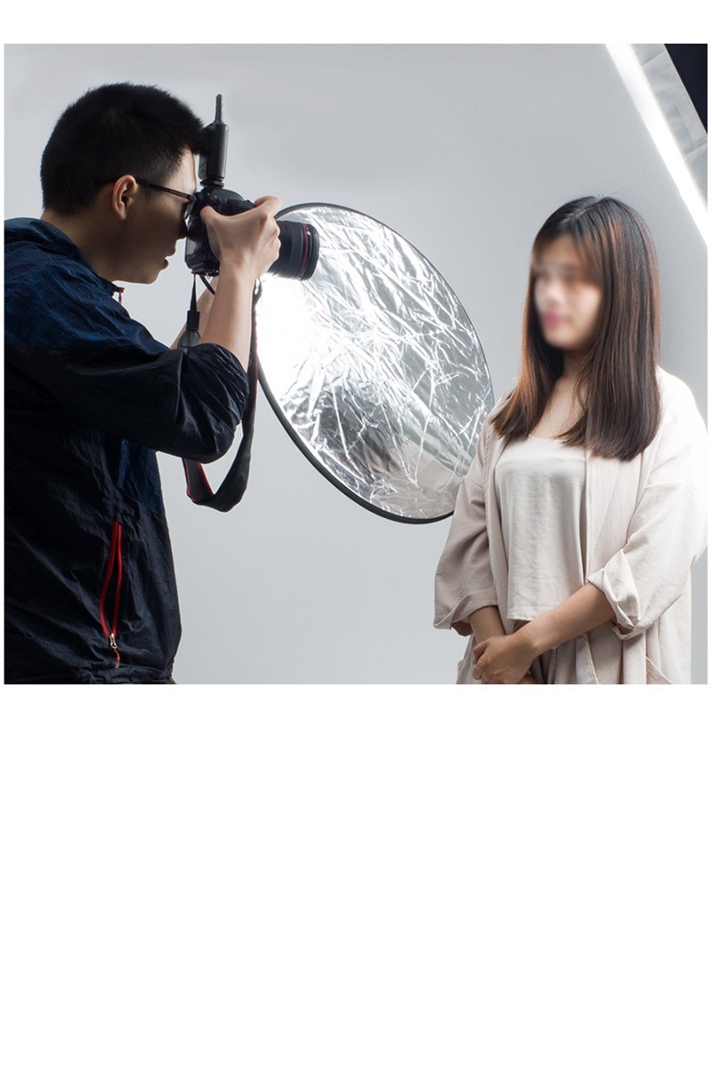 60cm 반사판 카메라 스튜디오 플래시 리플렉터 촬영/촬영/촬영준비물/반사판/휴대용반사판/상품촬영용품/개