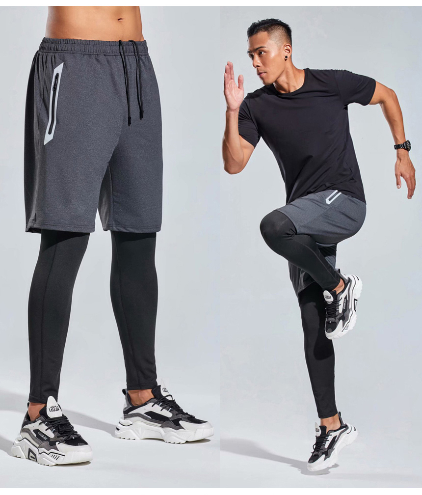 남성 스포츠레깅스 편안한 일체형 레깅스 헬스자전거/운동복반바지/헬스복/라이딩/스포츠레깅스/스포츠웨어