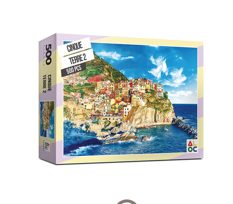 500피스 직소퍼즐 친퀘테레2 AL5003/그림퍼즐/거실액자퍼즐/액자용퍼즐/퍼즐/취미퍼즐/직소퍼즐/종이퍼즐/