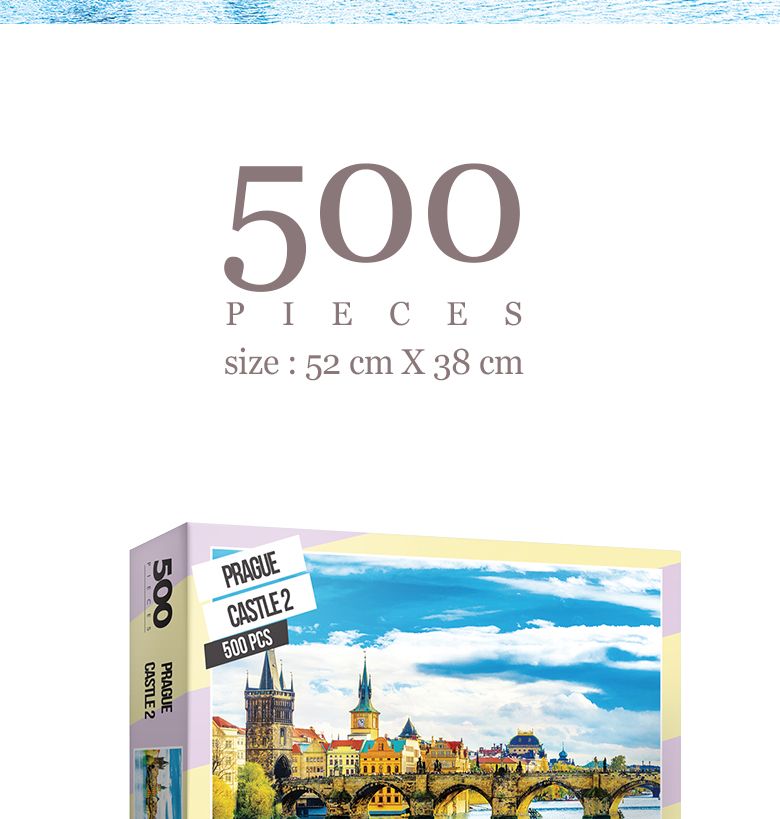 500피스 직소퍼즐 프라하 성2 AL5004/그림퍼즐/거실액자퍼즐/액자용퍼즐/퍼즐/취미퍼즐/직소퍼즐/종이퍼즐/