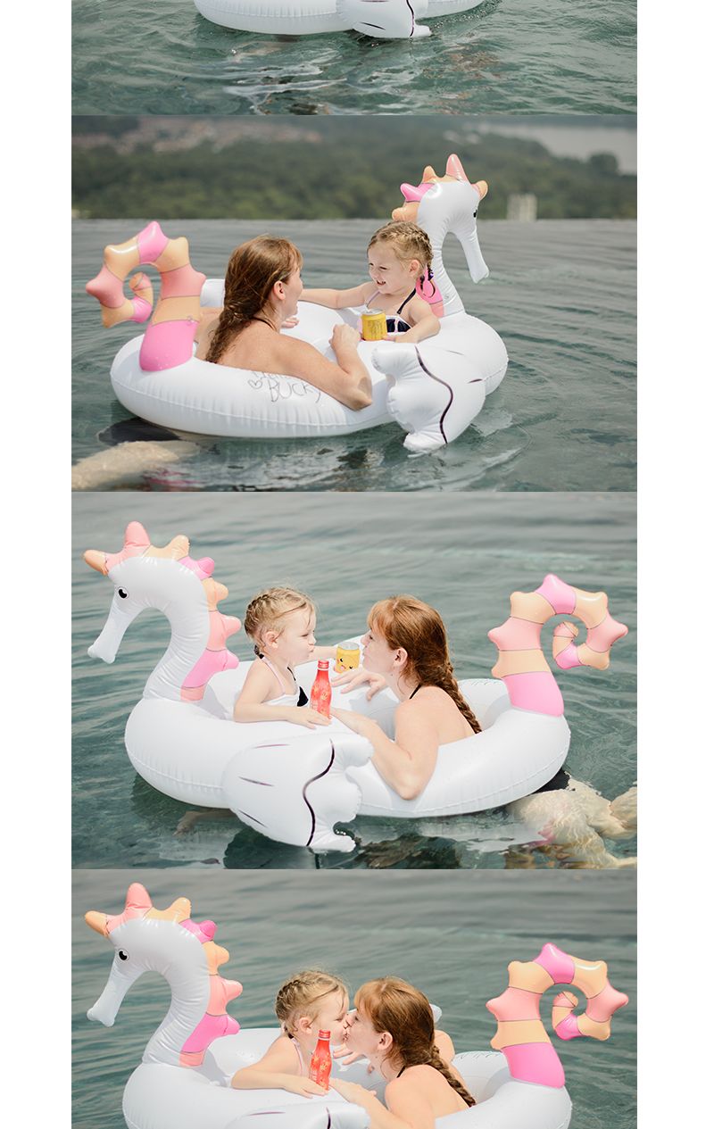 앙팡 해마튜브 엄마랑 아가랑/보행기튜브/아기튜브/유아튜브/아기용튜브/유아용튜브/2인튜브/2인용튜브/해