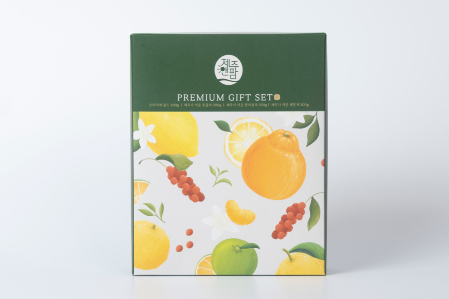 맛있는 국산 과일청 프리미엄 차선물세트 진 800g/차세트/차선물/차선물세트/고급티/고급티세트/고급티선물