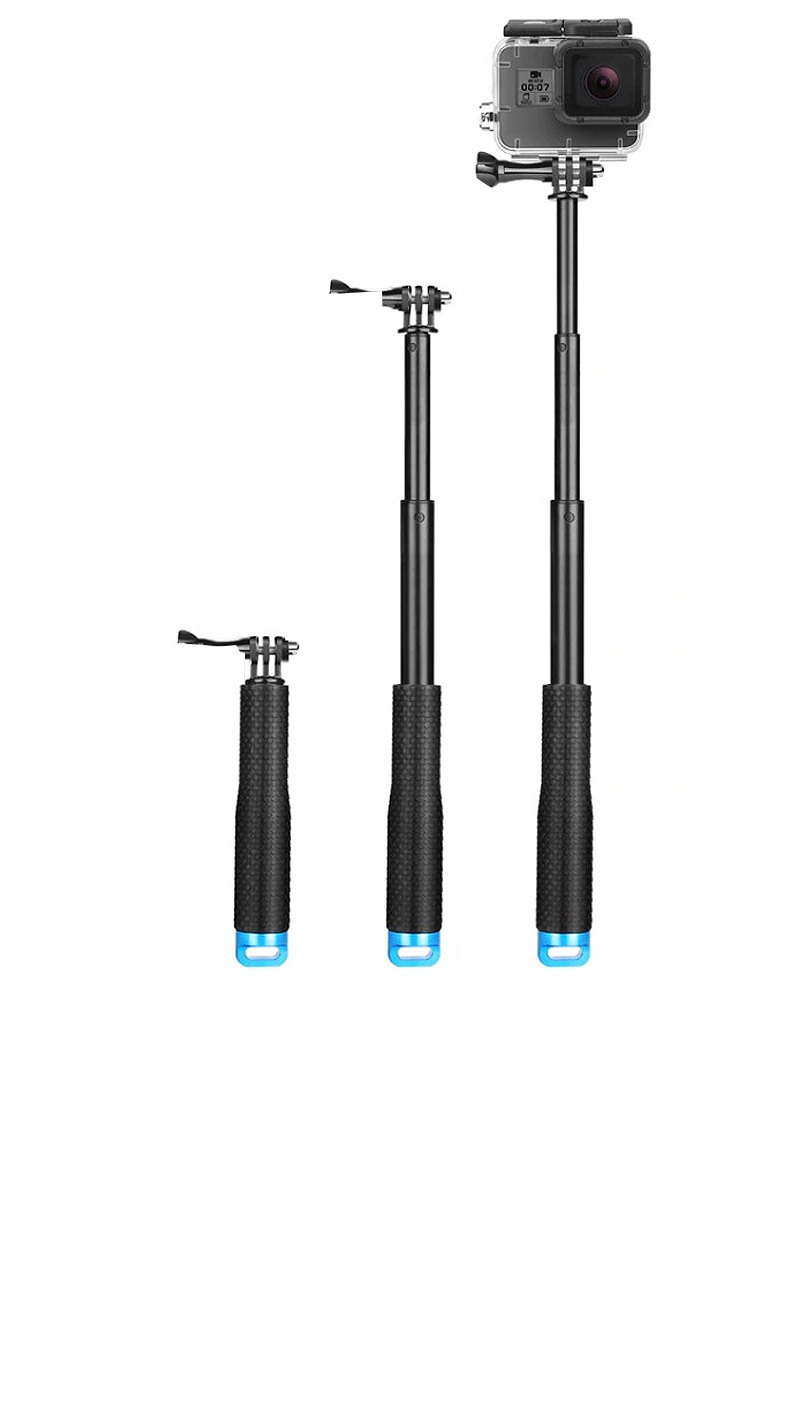 (레드) 고품질 수중 촬영 스쿠버 해수 잠수 물 액션캠 셀카봉/수중셀카/수중셀카봉/다이빙셀카봉/액션캠삼