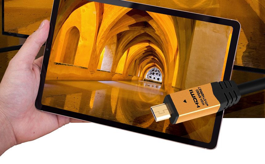 케이베스트 micro hdm to hdmi 케이블 길이 1.0m/DISPLAYPORT/디피케이블/DP케이블/디스플레이포트/모니터