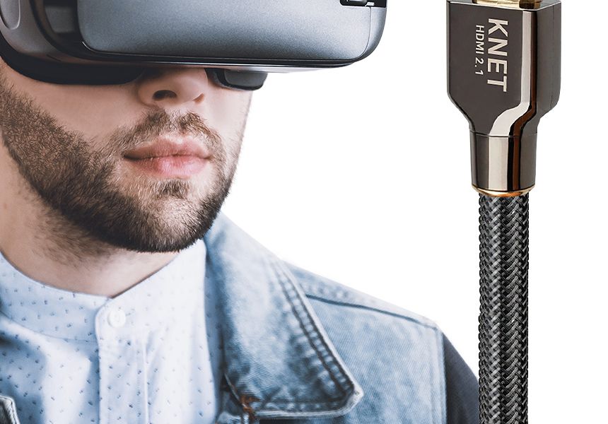 케이네트 8K 메탈 hdmi 2.1 케이블 길이 1.0m/DISPLAYPORT/디피케이블/DP케이블/디스플레이포트/모니터케이