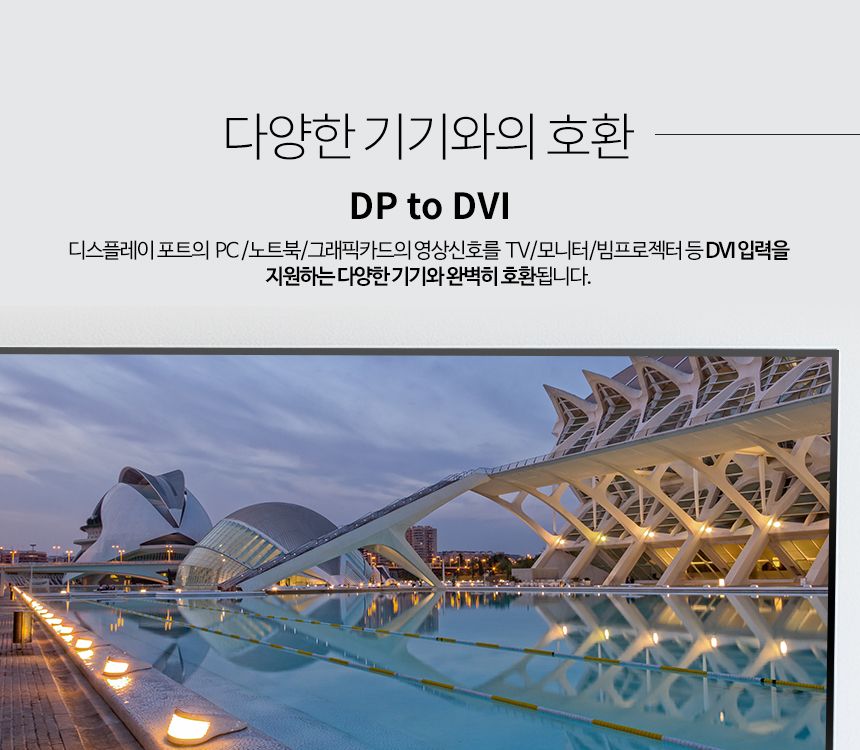 케이베스트 dp to dvi 컨버터 연장 변환 젠더/DVI/DVI젠더/젠더/변환젠더/DVI연장젠더/연장젠더/DVI케이블