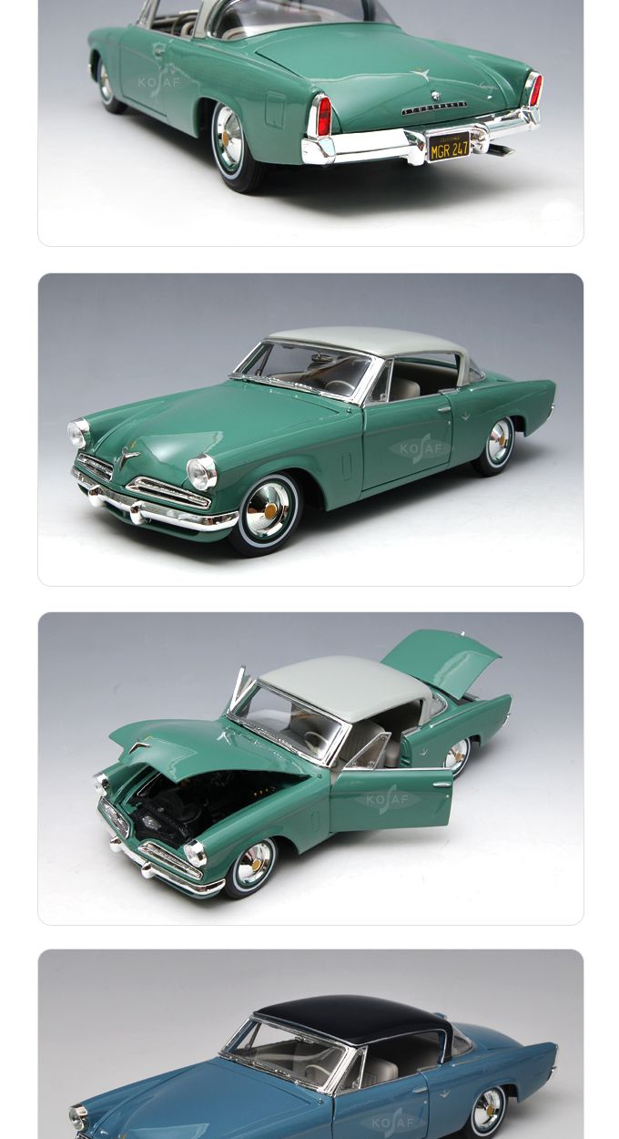 1 181953 스튜더베이커 스타라이너 블루 (31651BL)/자동차/미니카/미니자동차/모형카/모형자동차/수집카/수