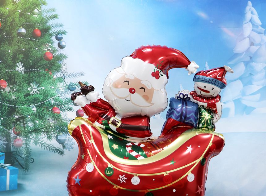 (다담교육)크리스마스 스탠딩 산타 풍선/기관선물/기프트/남아선물/남아크리스마스선물/단체선물/선물/선물