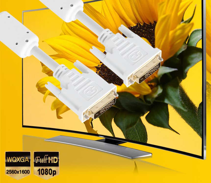 NM DD20Z DVI-D 듀얼 케이블 2m/케이블/DVI케이블/듀얼케이블/듀얼DVI케이블/모니터연결케이블/모니터케이