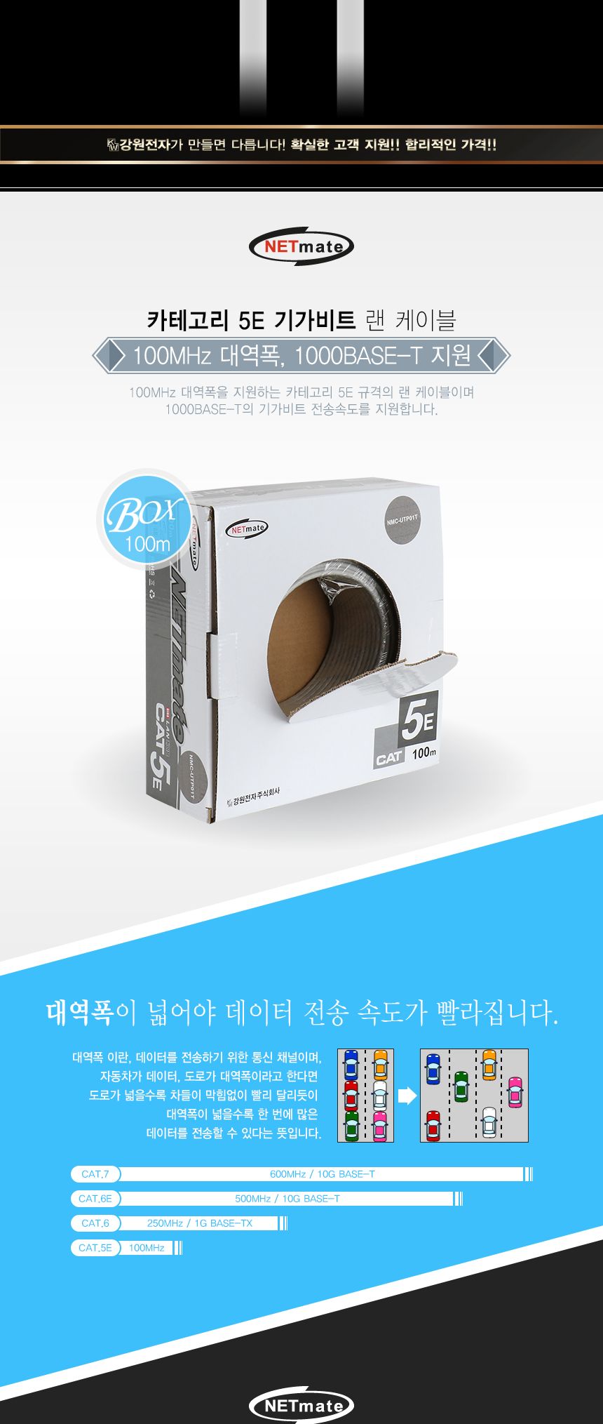 NM UTP31 CAT.5E UTP 케이블 100m 오렌지/랜선/랜케이블/랜케이블선/릴케이블/릴선/케이블릴/랜케이블릴/작