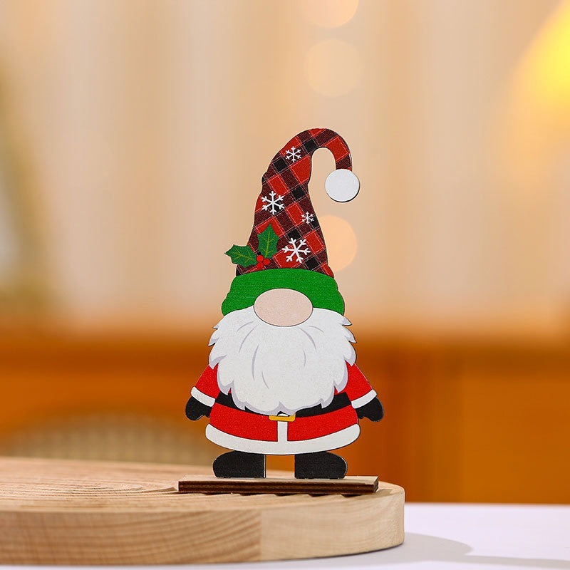 크리스마스 미니장식 산타 4총사/크리스마스소품/크리스마스인형/크리스마스꾸미기/크리스마스장식품/산타