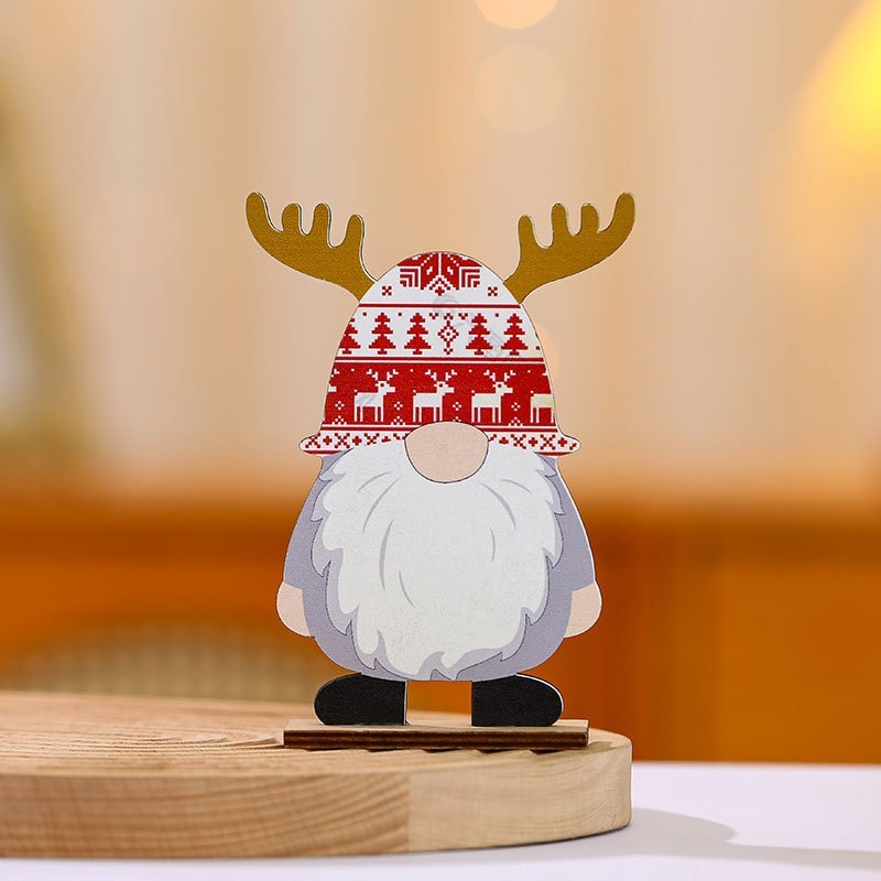 크리스마스 미니장식 산타 4총사/크리스마스소품/크리스마스인형/크리스마스꾸미기/크리스마스장식품/산타