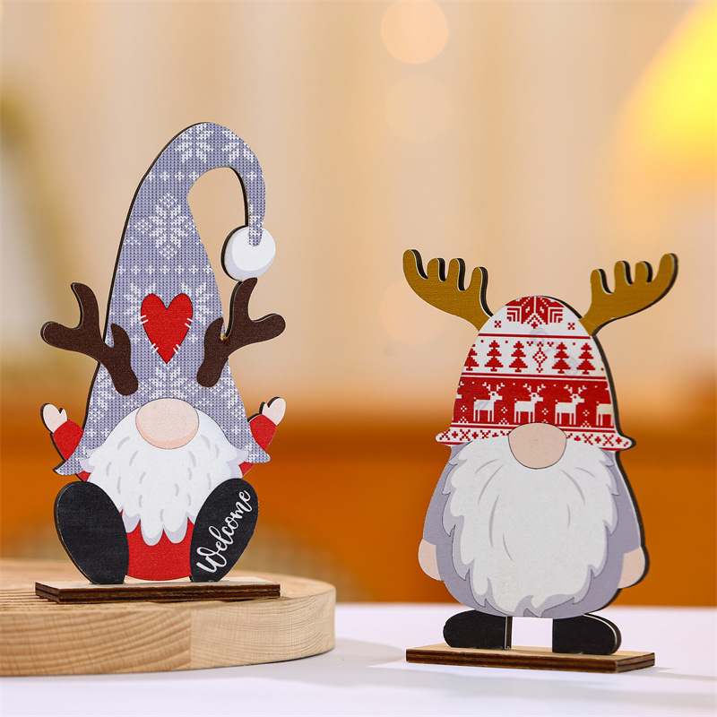 크리스마스 미니장식 산타 4총사/크리스마스소품/크리스마스인형/크리스마스꾸미기/크리스마스장식품/산타