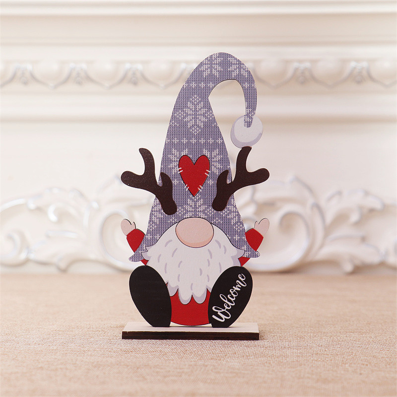 크리스마스 미니장식 산타 4총사/크리스마스소품/크리스마스인형/크리스마스꾸미기/크리스마스장식품/산타