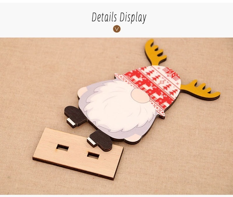 크리스마스 미니장식 산타 4총사/크리스마스소품/크리스마스인형/크리스마스꾸미기/크리스마스장식품/산타