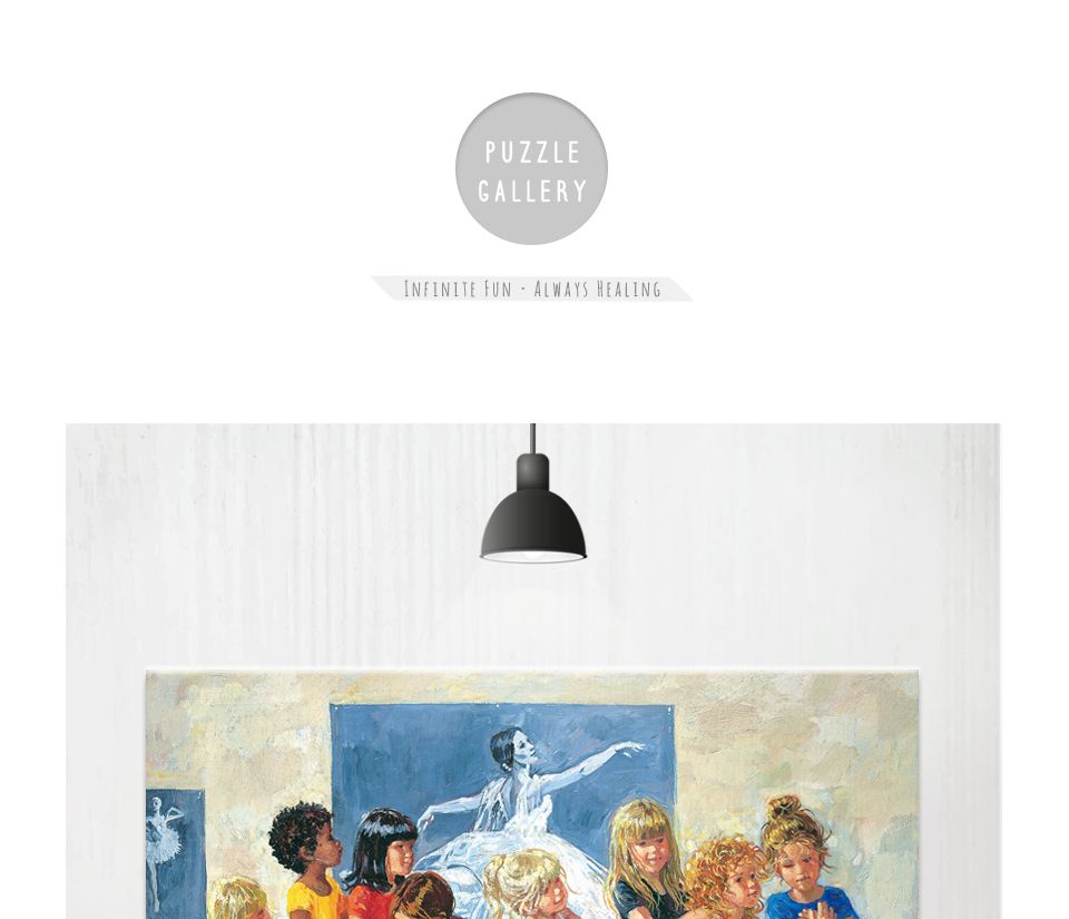 1000피스 발레수업 ( TPD10-1002t )/퍼즐/종이퍼즐/직소퍼즐/취미퍼즐/액자퍼즐/퍼즐액자/그림퍼즐/그림퍼