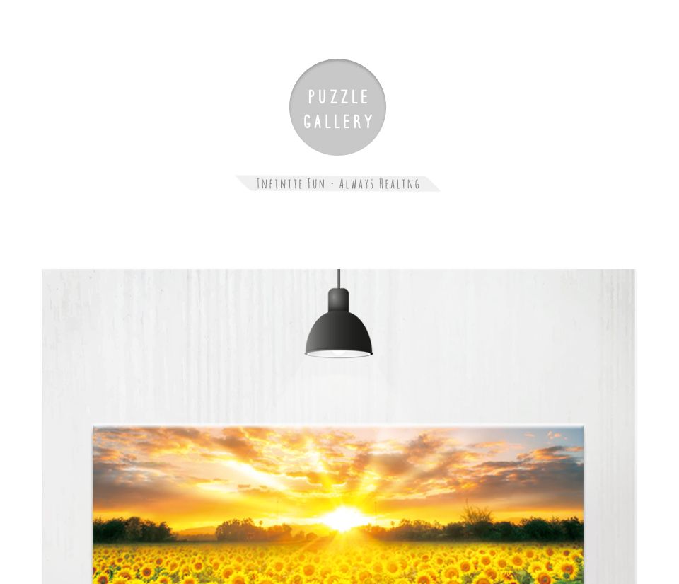 500피스 노을진 해바라기 ( TPD05-1012 )/퍼즐/풍경사진퍼즐/액자퍼즐/퍼즐액자/그림퍼즐/사진퍼즐/종이퍼