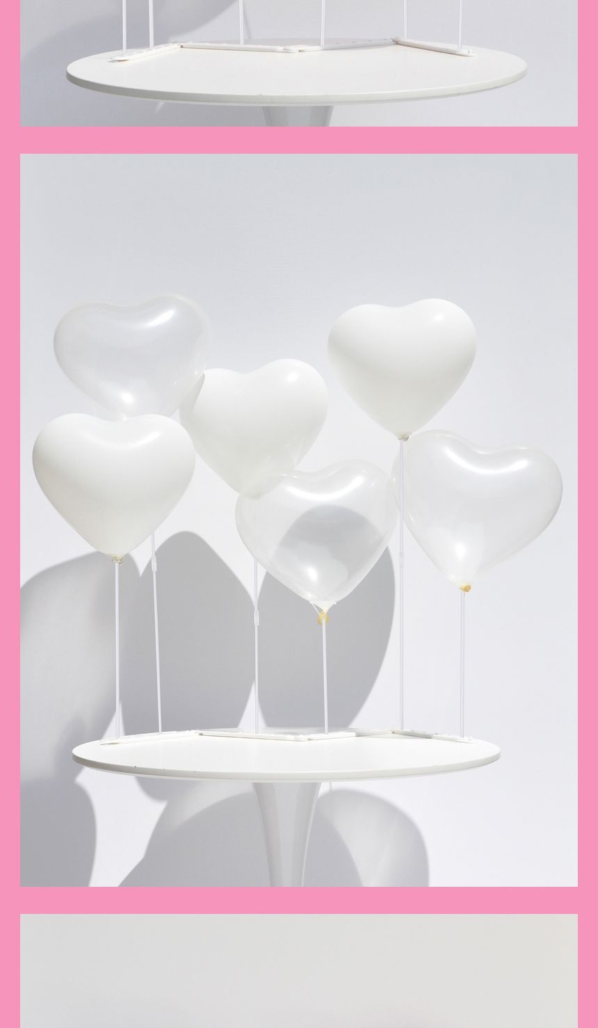 NEW안전풍선스탠드세트(슬림)하트세트/풍선스탠드/슬림/슬림스탠드/풍선장식/생일파티/생일장식/하트풍선/